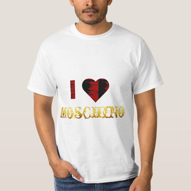 camisetas engraçadas moschino  (Frente)