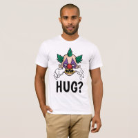 Camisetas Engraçadas, Palhaço Assustador Hug