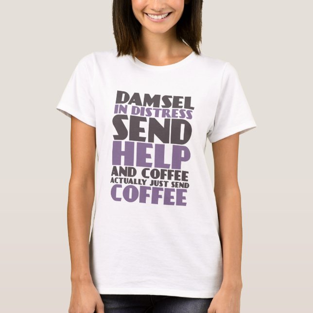 Camisetas engraçadas para amantes do café (Frente)