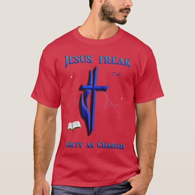 Camisetas esquisitas de Jesus (Frente)