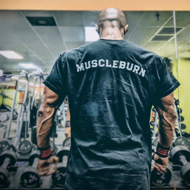 Camisetas Essenciais do DMC MuscleBurn (Criador carregado)