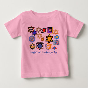 Camisetas FELIZES DE BEBÊ CHANUKKAH - FÉRIAS ALT
