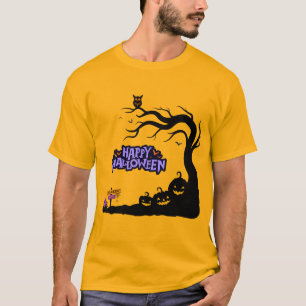 Camisetas Felizes de Halloween, Camisas Dias de as