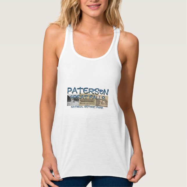Camisetas femininas ABH Paterson Great Falls (Frente)