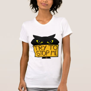 Camisetas femininas Bad Boogie -The Cat- "Try To"