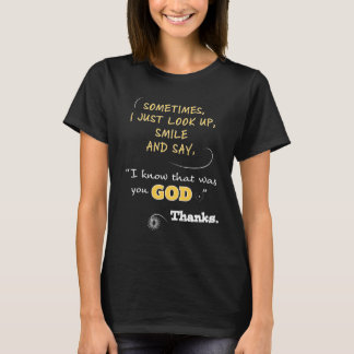 Camisetas femininas cristãs Camisetas Obrigado Deu