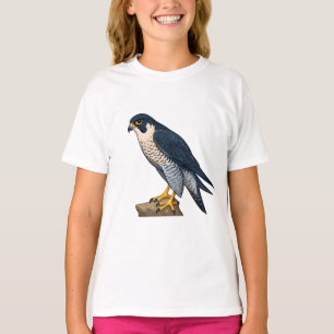 Camisetas femininas de falcão-peregrino