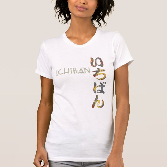Camisetas femininas de Ichiban (Frente)