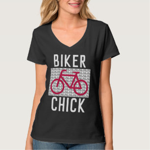 CAMISETAS FEMININAS DE MOTOCICLISTAS DE BICICLETA