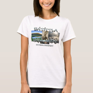 Camisetas femininas do Monumento Nacional ABH Sati