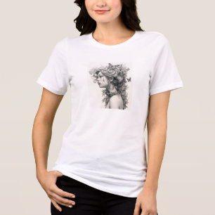 Camisetas femininas elegantes personalizadas com s