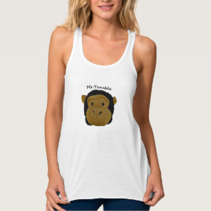 Camisetas femininas engraçadas Mr.Trouble