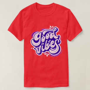 Camisetas femininas Good Vibes