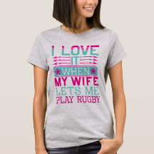 Camisetas femininas me deixam jogar rugby