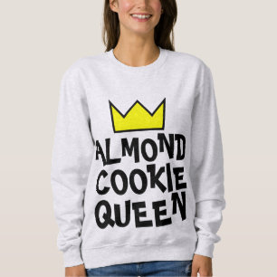 CAMISETAS FEMININAS SWEATSHIRTS DA RAINHA DO BISCO