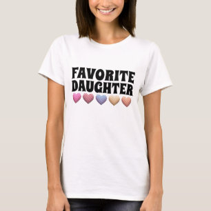CAMISETAS FILHA FAVORITA