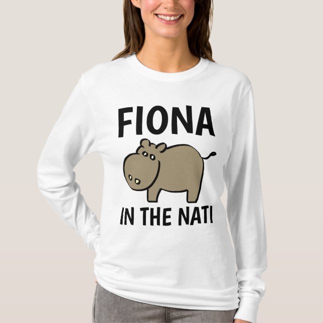 Camisetas FIONA CINCINNATI HIPPO (Frente)