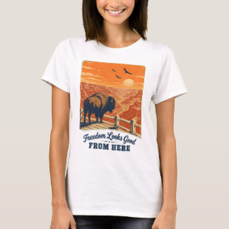 Camisetas Freedom Looks Good Canyon
