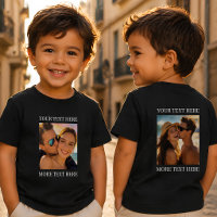 Camisetas Frente e Verso, Foto e Texto Personaliza
