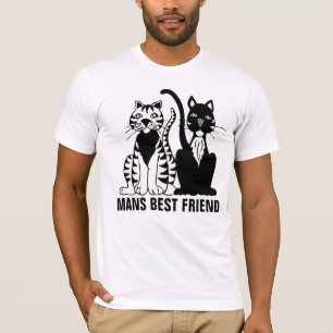 Camisetas Gato Melhor Amigo do Homem