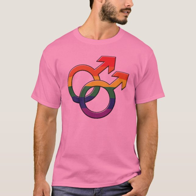 Camisetas gráficas alegres - homem Symbols_01 (Frente)