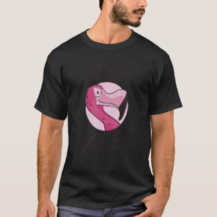 Camisetas Gráficas Flamingo Bird