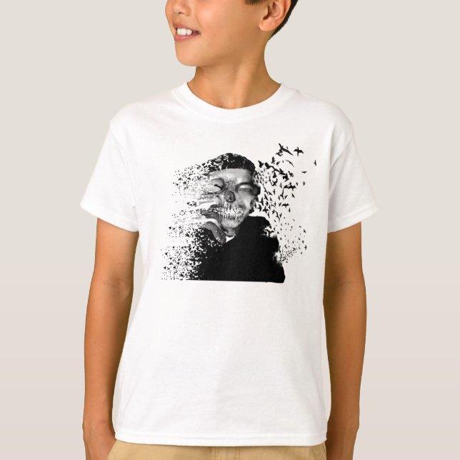 Camisetas Gráficas para Meninos (Frente)