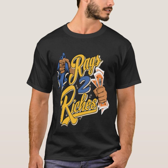 Camisetas Gráficas Rag 2 Rich Sneaker Match 350 V2 (Frente)