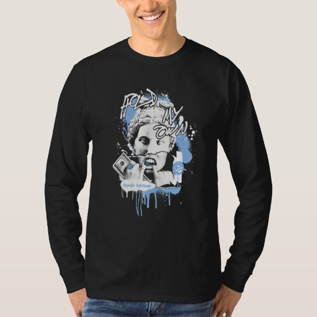 Camisetas Gráficas Seguram Minha Própria Matriz 4  (Frente)
