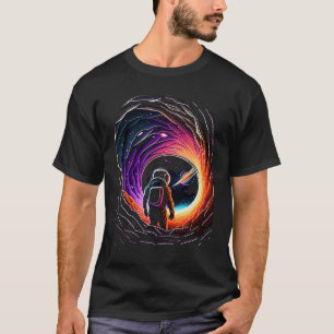 camisetas gráficas surreais astronautas