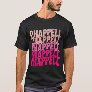 Camisetas Groovy Chappell Primeiro Nome D Chappell