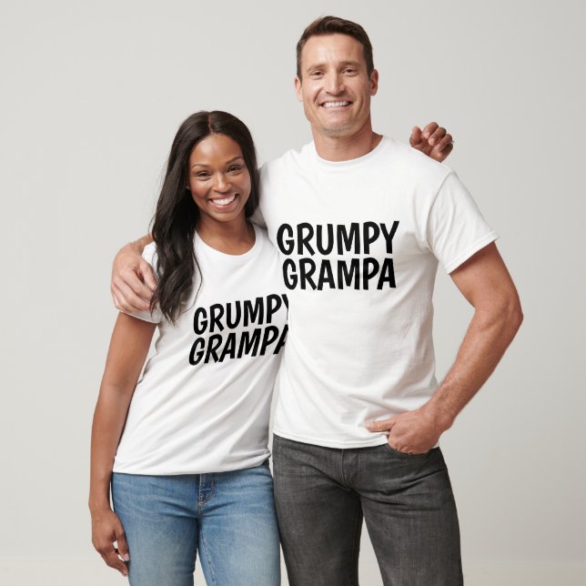 Camisetas GRUMPY GRAMPA (Unissex)
