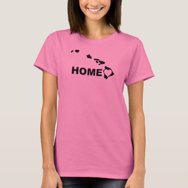 Camisetas Hawaii Casa Longe do Estado (Frente)