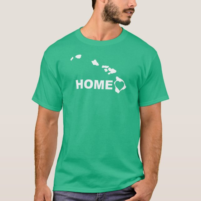 Camisetas Hawaii Casa Longe do Estado (Frente)