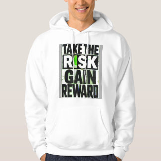 Camisetas hoddies assumem o risco de recompensa mo