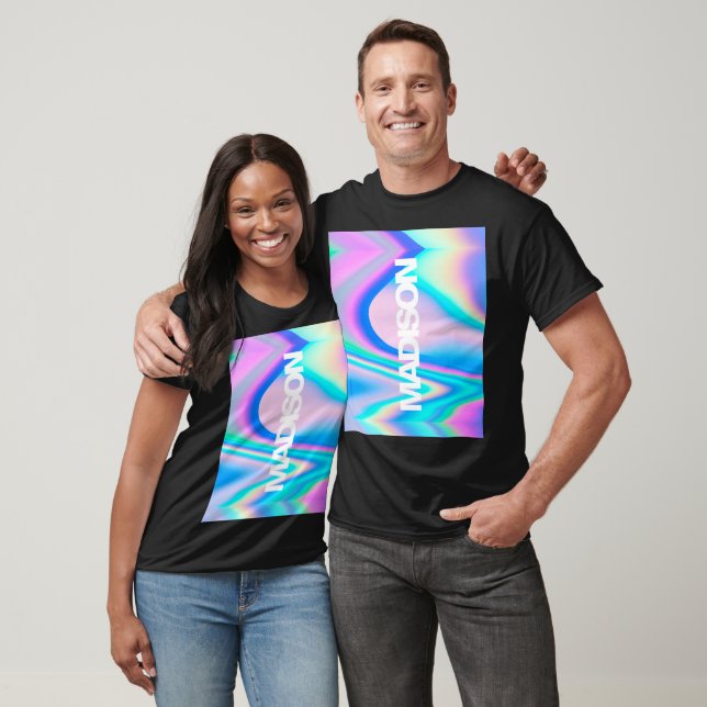Camisetas Holográficos Modernos de Pais Holográfic (Unissex)