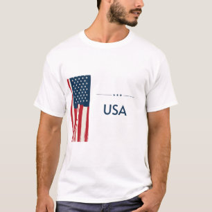 Camisetas homens eua