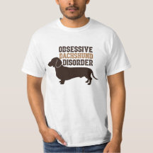 Camisetas Humorosas de Dachshund Men