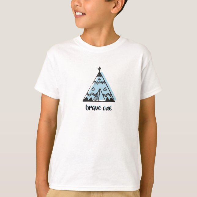 Camisetas infantis - Corajoso (Frente)