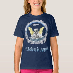 Camisetas infantis de anjos
