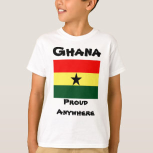 Camisetas infantis do Gana