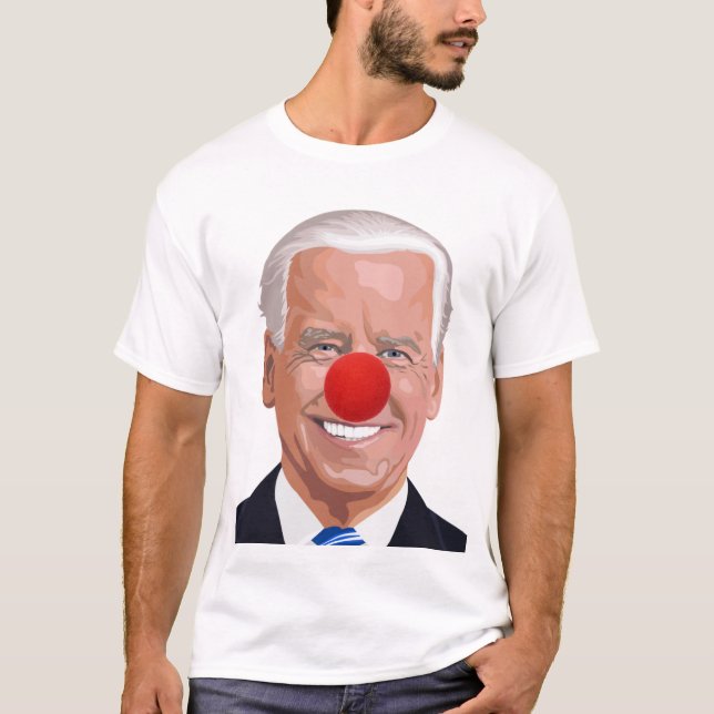 CAMISETAS JOE BIDEN PALHAÇO MAU (Frente)