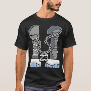 Camisetas legal De 11s Para Corresponder O Núdulo