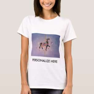 Camisetas leves femininas - Petaluma Carousel Hors