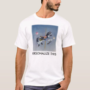 Camisetas leves para homens - Cinza Mare Carousel 