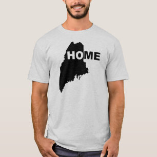 Camisetas Maine Casa Longe do Estado