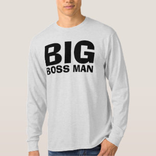 Camisetas masculinas do BIG BOSS MAN