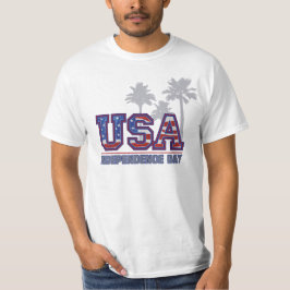 Camisetas masculinas do Dia da Independência do Pa