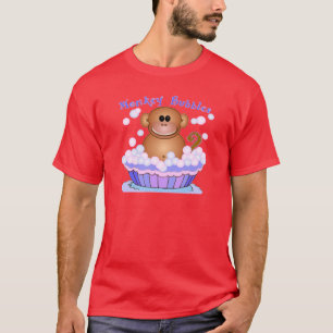 Camisetas masculinas do macaco