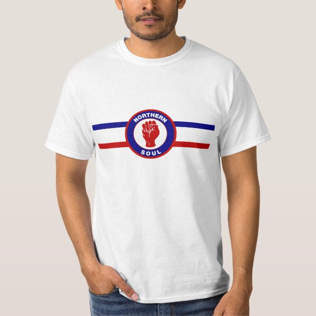 Camisetas masculinas do norte da alma RWB (Frente)